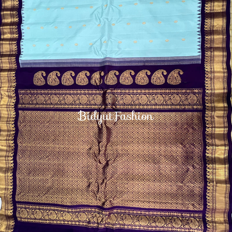 Gadwal handloom Pure Silk Saree