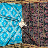 Odisha handloom Taraballi Nuapatna Ikat Silk Saree