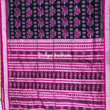Odisha Handloom Sambalpuri Ikat Silk Saree Open pic- Bidyut Fashion House