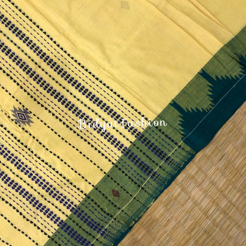 Odisha handloom Kotpad natural dye cotton saree - Bidyut Fashion