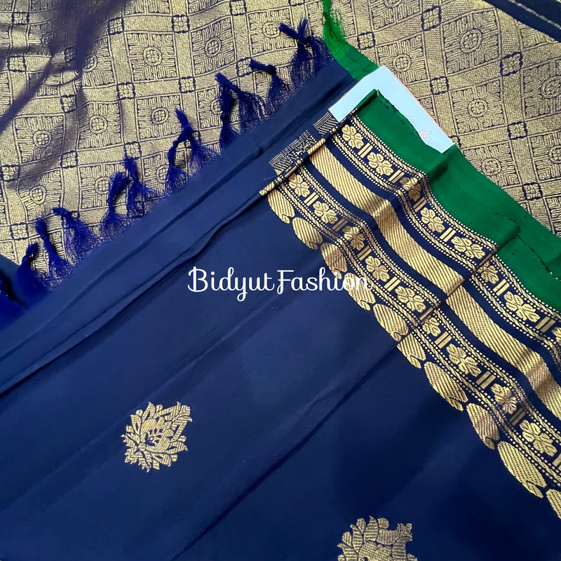Gadwal handloom Pure Silk Saree