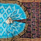 Odisha handloom Taraballi Nuapatna Ikat Silk Saree