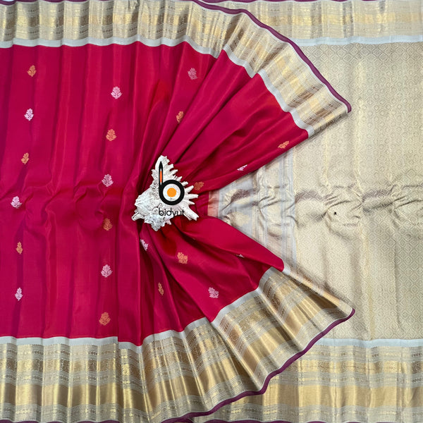 Gadwal handloom Pure Silk Saree