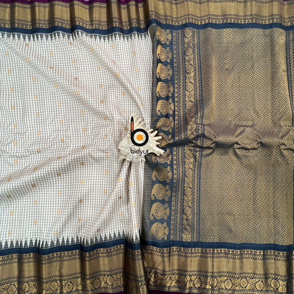 Gadwal handloom Pure Silk Saree