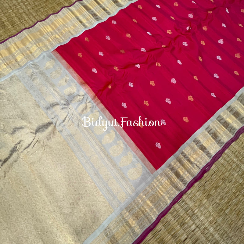 Gadwal handloom Pure Silk Saree