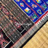 Nabakothi Khandua Ikat Silk Saree Usa