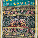 Enchanting Green | Nuapatna Ikat Khandua Sarees | Odisha Handloom Collection at Bidyut Fashion House