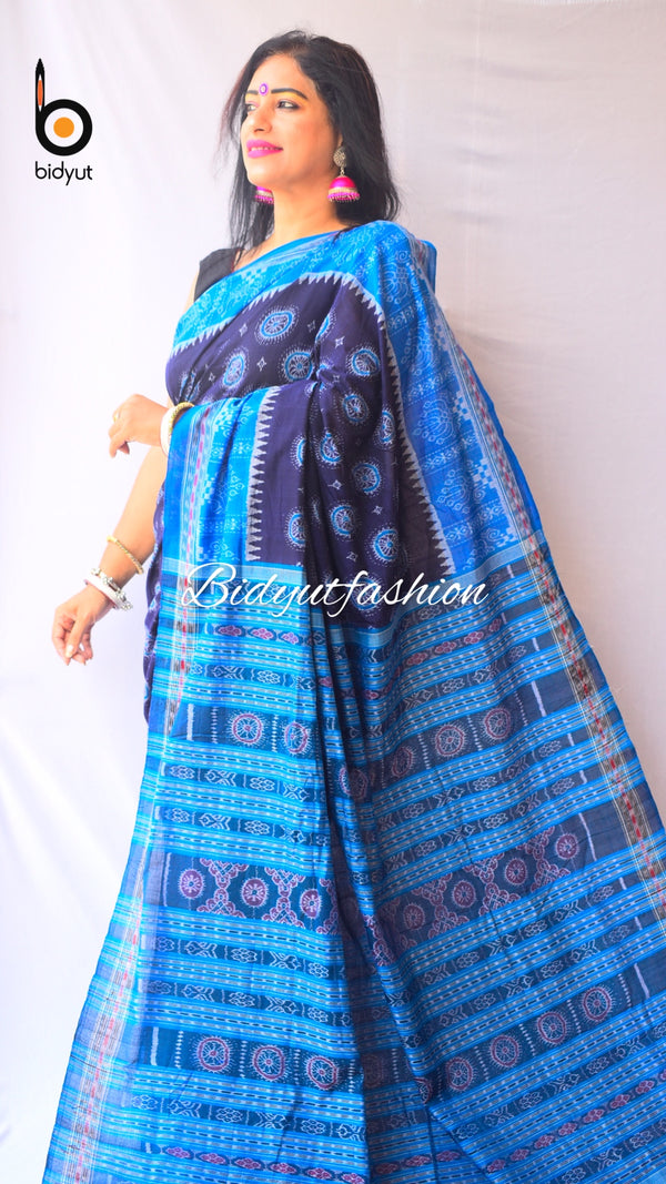 Sambalpuri Ikat Cotton Saree