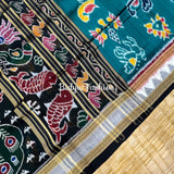 Enchanting Green | Nuapatna Ikat Khandua Sarees | Odisha Handloom Collection at Bidyut Fashion House