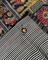 Odisha handloom Odia alphabet motif Ikat Silk Saree
