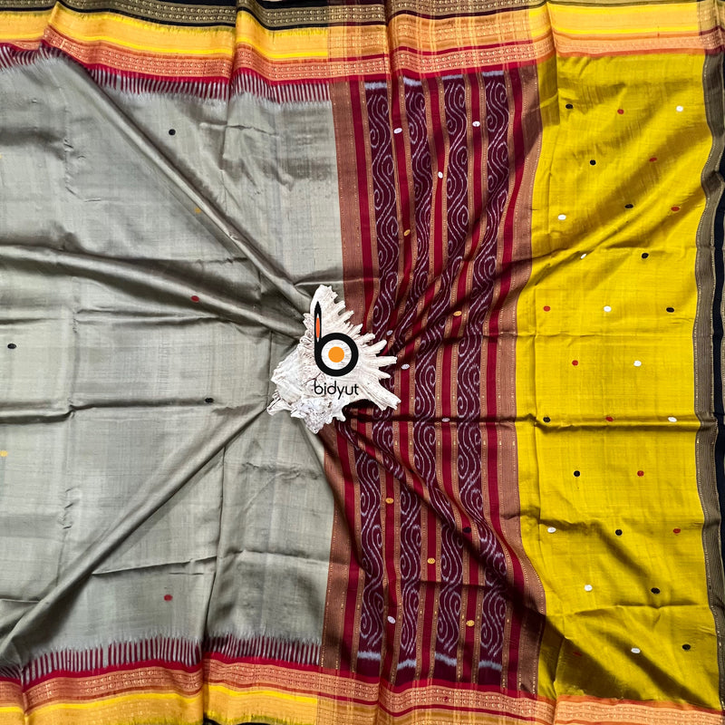 Exquisite Kathiphera Nuapatna Ikat Silk Saree | Authentic Odisha Handloom | Shop Now