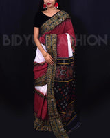 Buy single Ikat Cotton Saree