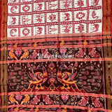 ODISHA HANDLOOM | NUAPATNA|KHANDUA| NABAKOTHI IKAT SILK SAREE - Bidyut Fashion