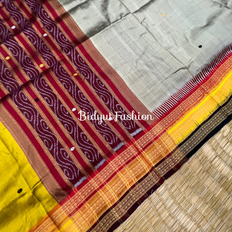 Exquisite Kathiphera Nuapatna Ikat Silk Saree | Authentic Odisha Handloom | Shop Now