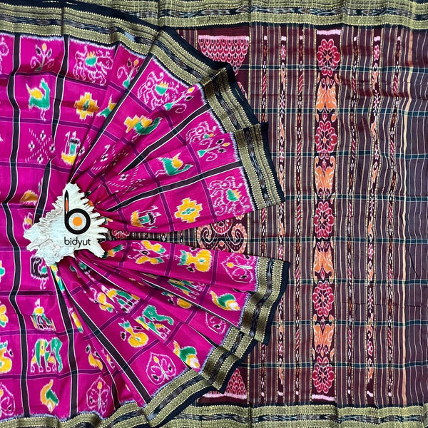 Nabakothi  Ikat Odisha Handloom Silk Saree