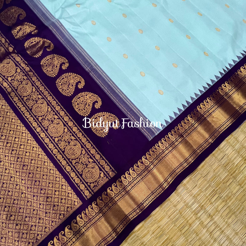 Gadwal handloom Pure Silk Saree