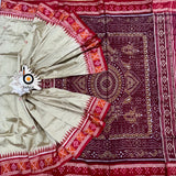 Ikat Art Silk Sarees