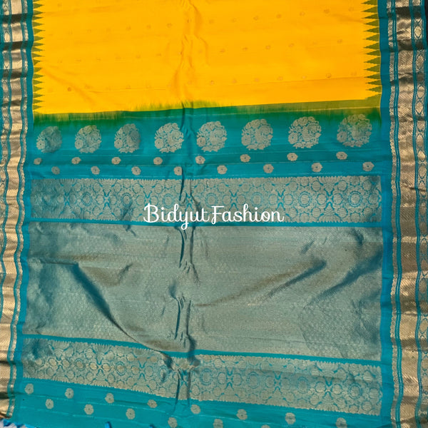 Gadwal handloom Pure Silk Saree - Bidyut Fashion