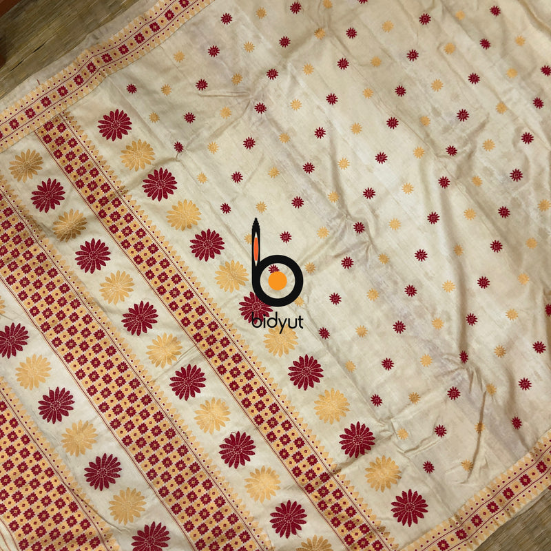 Assam handloom silk saree 4
