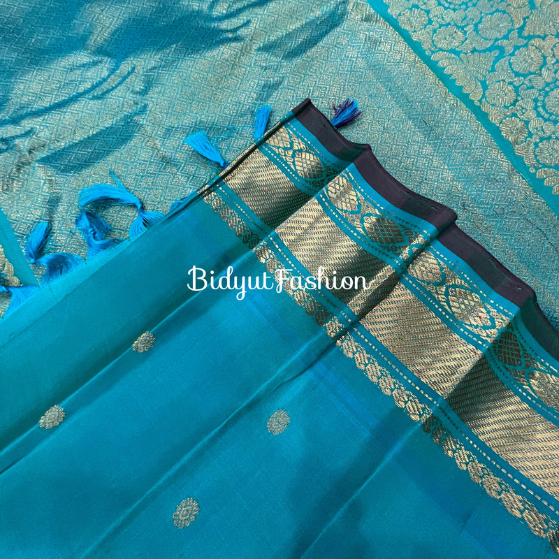 Gadwal handloom Pure Silk Saree