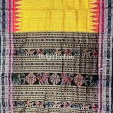 Sachipar Khandua Ikat Saree Handloom