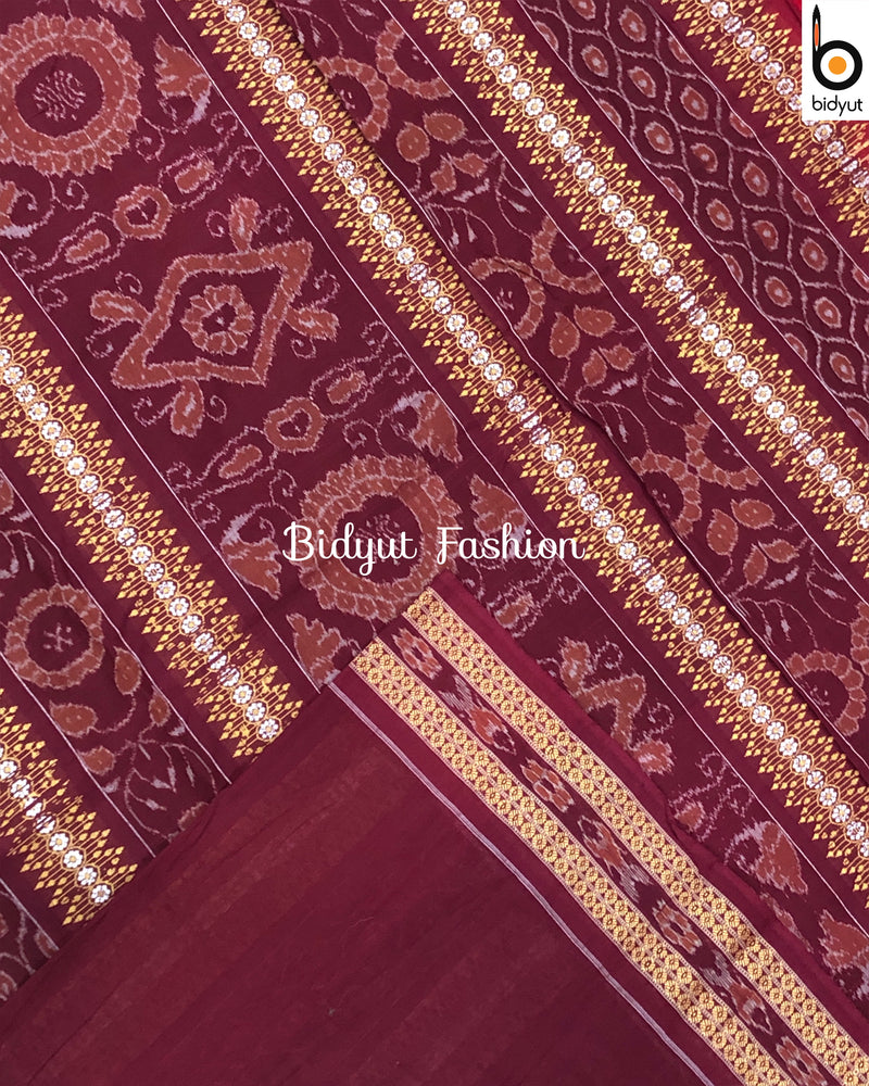 Odisha handloom Sambalpuri Ikat Cotton Saree