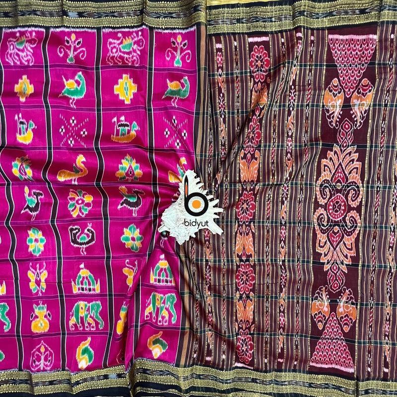 Nabakothi  Ikat Odisha Handloom Silk Saree online