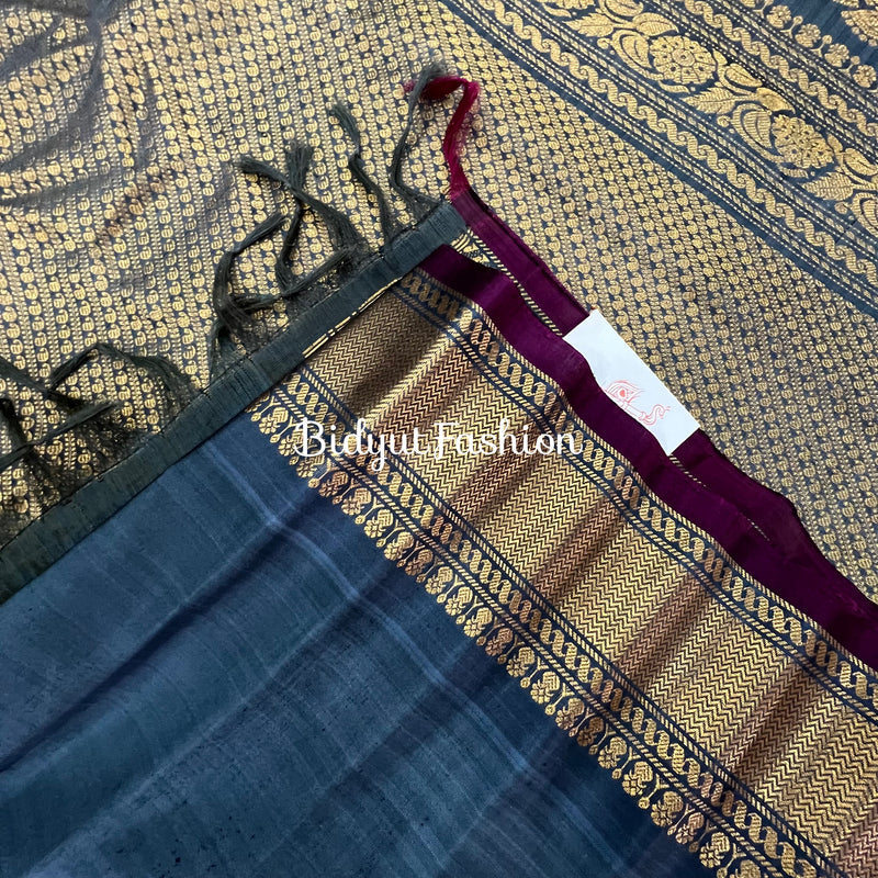 Gadwal handloom Pure Silk Saree - Bidyut Fashion