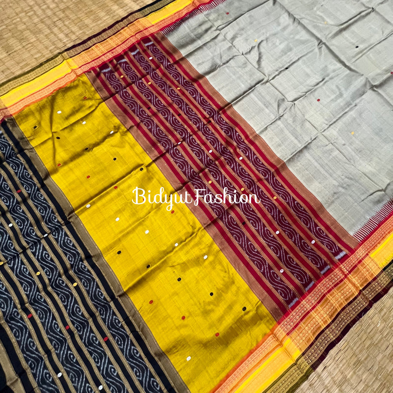 Exquisite Kathiphera Nuapatna Ikat Silk Saree | Authentic Odisha Handloom | Shop Now