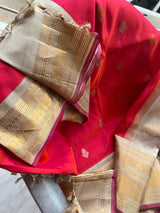 Gadwal handloom Pure Silk Saree - Bidyut Fashion