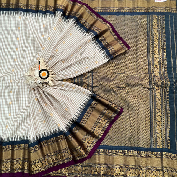 Gadwal handloom Pure Silk Saree