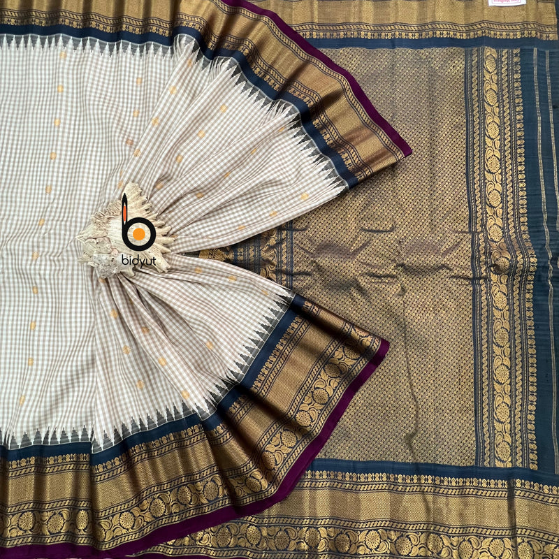 Gadwal handloom Pure Silk Saree