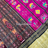 Popular Nabakothi  Ikat Odisha Handloom Silk Saree