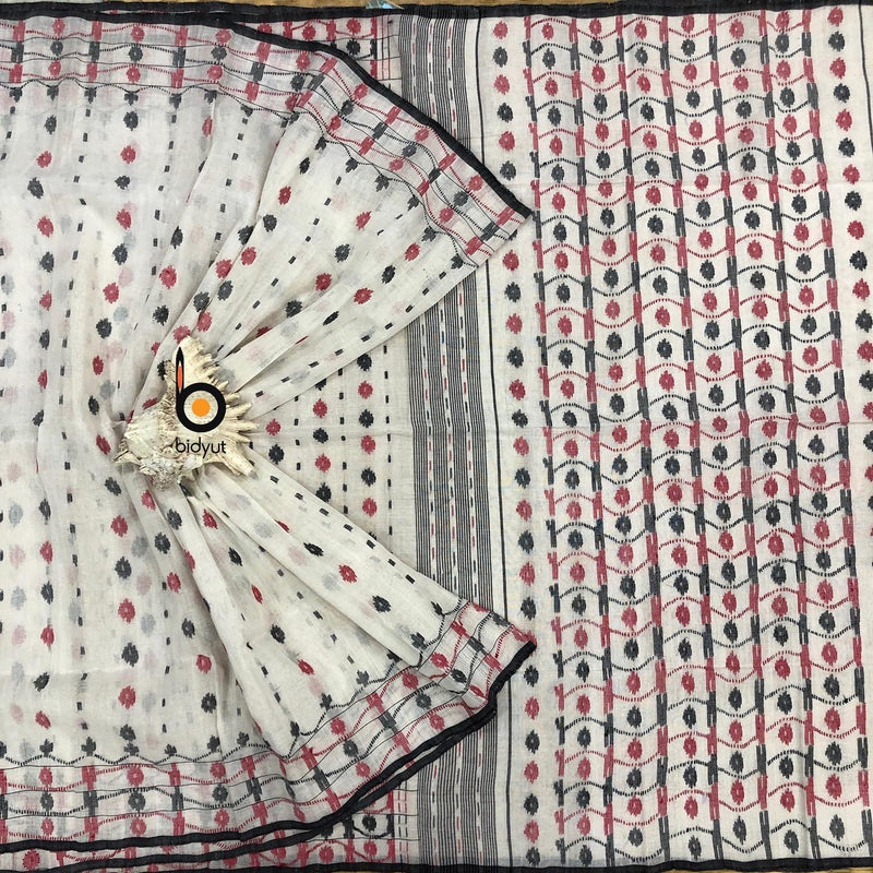 Jamdani handloom Cotton Saree