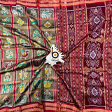 Buy online  Odisha handloom Nabakothi Ikat Silk Saree at Bidyut Fashion House