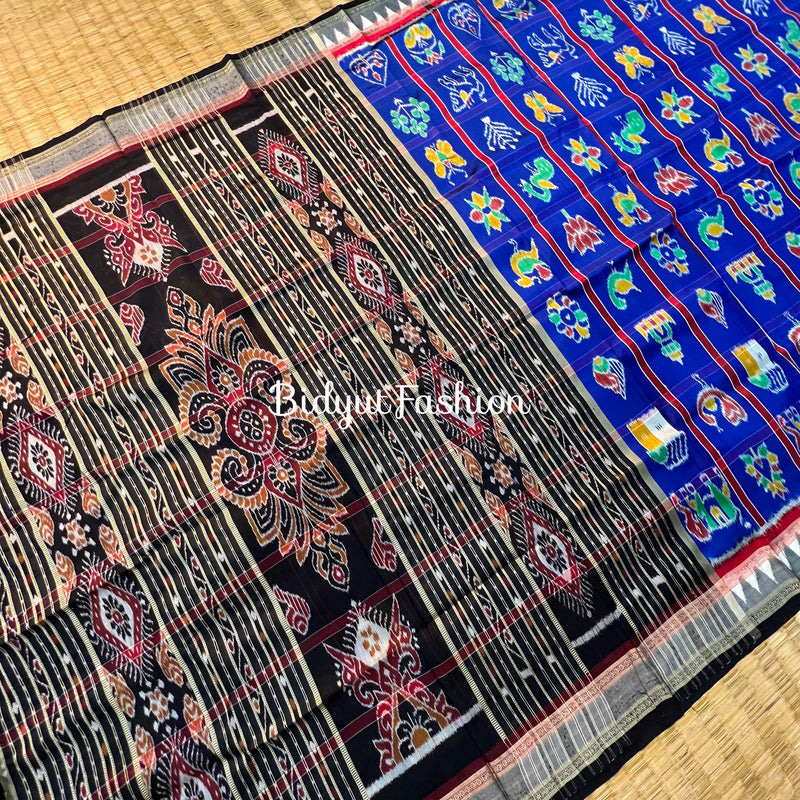 Nabakothi Khandua Ikat Silk Saree India